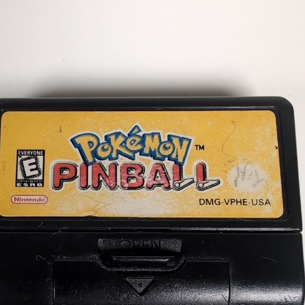 Nintendo Game Boy Pokémon Pinball Cartridge - Black - Picture 2 of 8